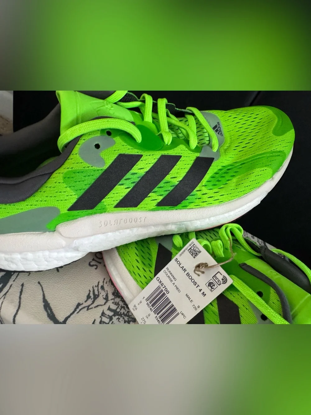 Adidas solar boost 4 M running shoes